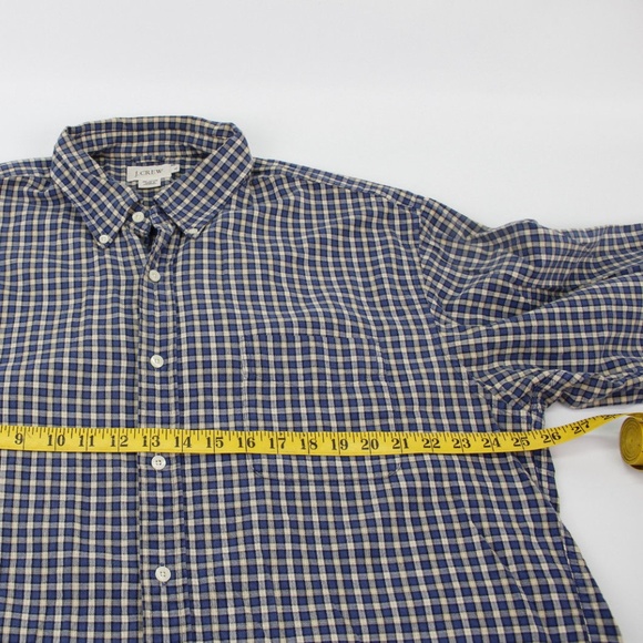J Crew XL Shirt Plaid Casual Button Down - Picture 6 of 7